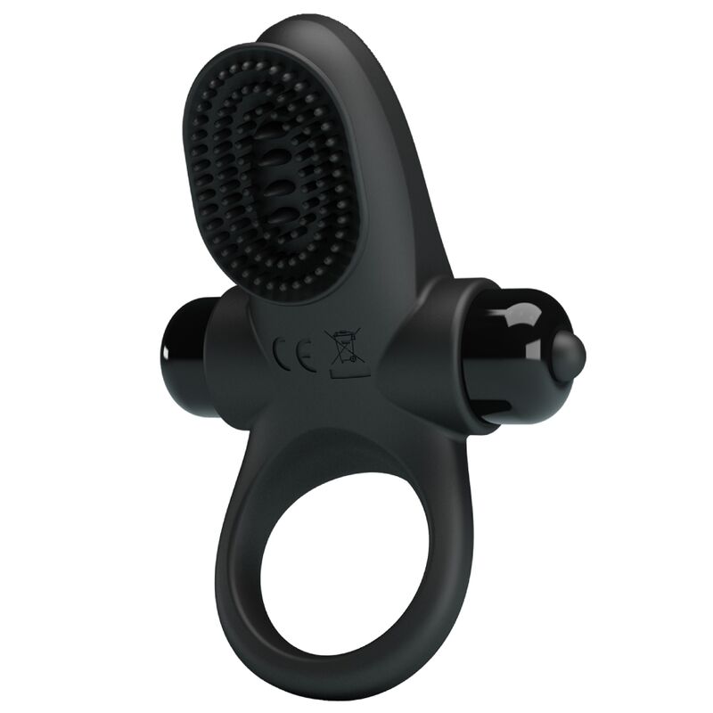 PRETTY LOVE - WIBRATOR RING II DO CZARNEGO PENISA