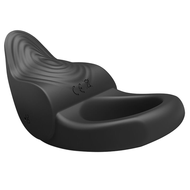 PRETTY LOVE - SUSANNA WIBRACYJNY PIERŚCIEŃ NA PENISA CZARNY