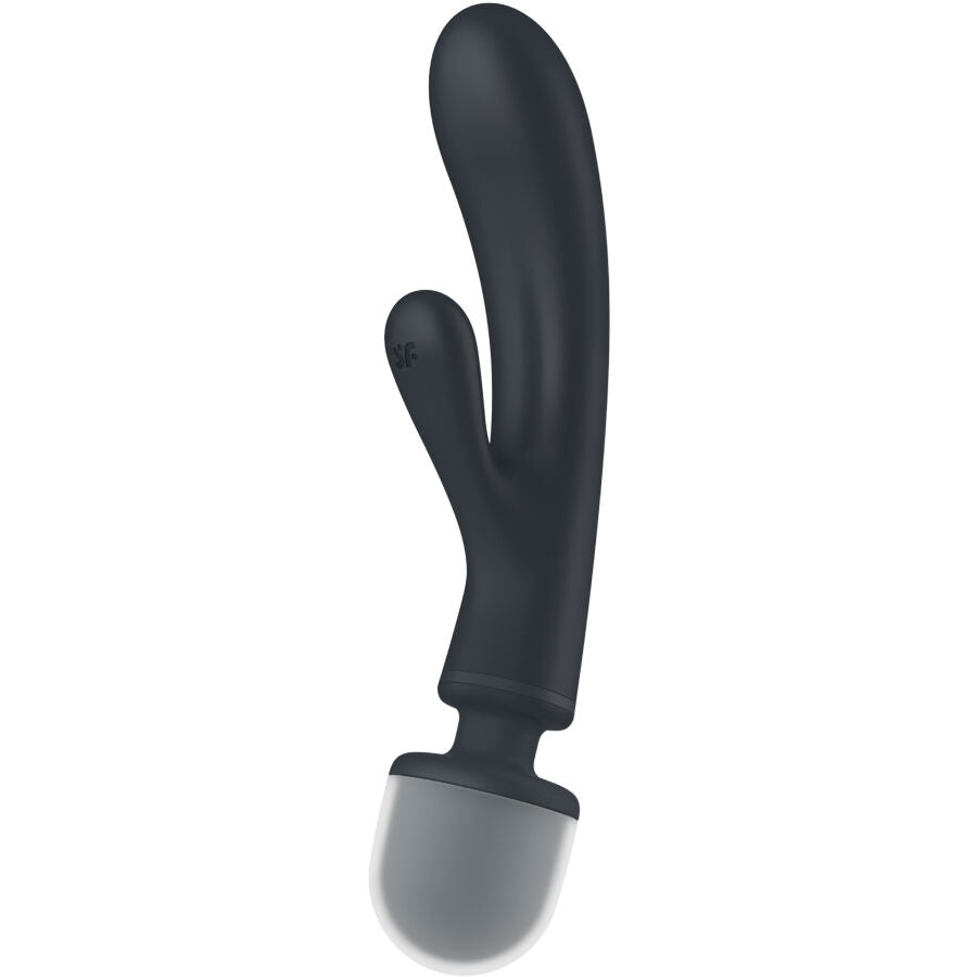 SATISFYER - POTRÓJNY MIŁOŚNIK KRÓLIK WIBRATOR MASAŻER RÓŻOWY