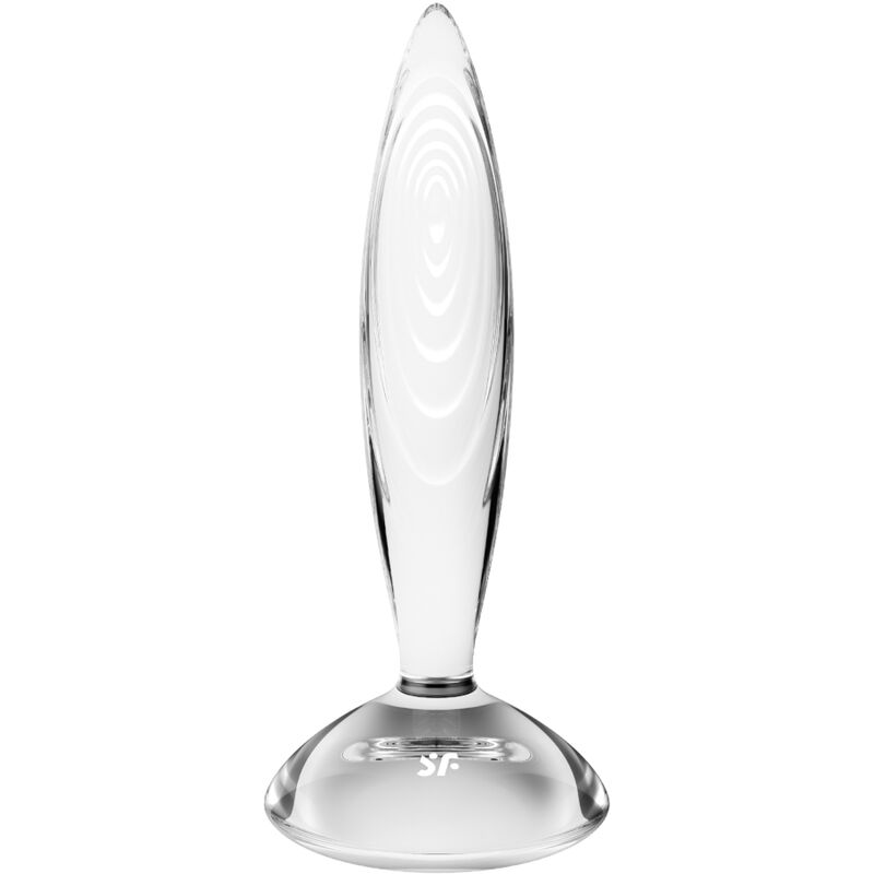 SATISFYER - LŚNIĄCY KRYSZTAŁOWY KOREK ANALNY