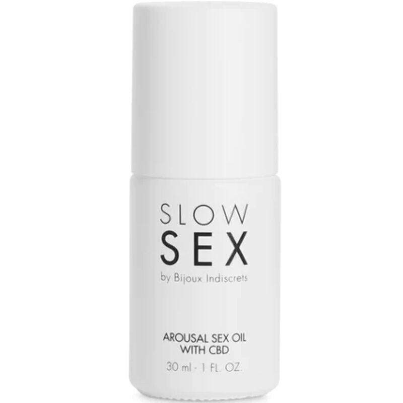 BIJOUX - OLEJEK DO MASAŻU SEKSUALNEGO SLOW SEX Z CBD 30 ML