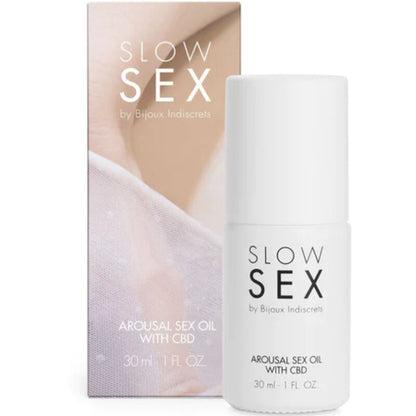BIJOUX - OLEJEK DO MASAŻU SEKSUALNEGO SLOW SEX Z CBD 30 ML