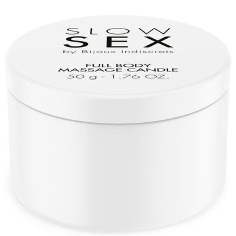 BIJOUX - ŚWIECA DO MASAŻU CIAŁA SLOW SEX 50 G