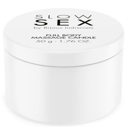 BIJOUX - ŚWIECA DO MASAŻU CIAŁA SLOW SEX 50 G