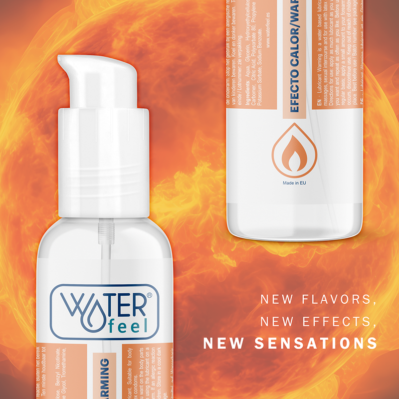 WATERFEEL - ŚRODEK LUBRYKANT Z EFEKTEM CIEPLNYM 150 ML