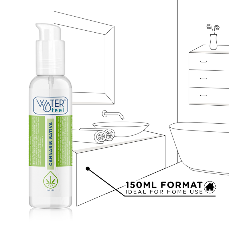 WATERFEEL - LUBRYKANT KONOPNY 150 ML