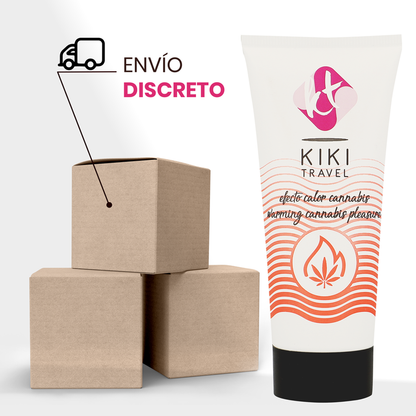 KIKÍ TRAVEL - LUBRYKANT O DZIAŁANIU HOT EFFECT Z KONOPI 50 ML