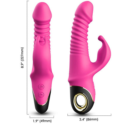ARMONY - ZING DILDO WIBRATOR KRÓLIK FUKSJA
