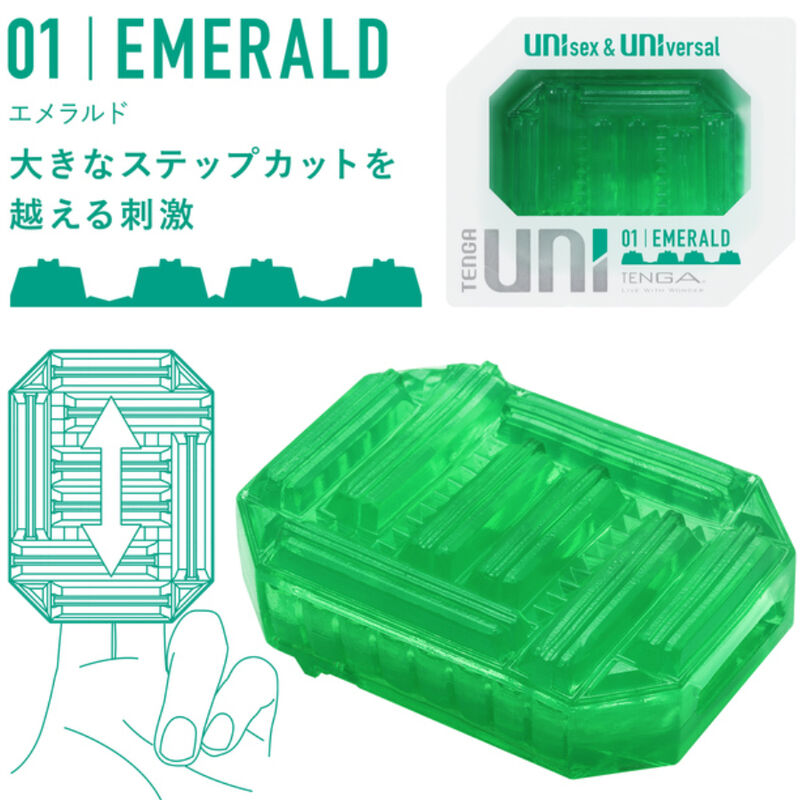 TENGA - UNI VARIETY MASTURBATOR THIMBLE PACK 4 SZTUKI