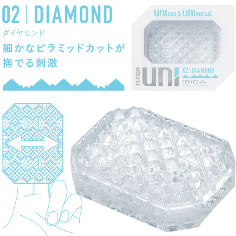 TENGA - UNI VARIETY MASTURBATOR THIMBLE PACK 4 SZTUKI