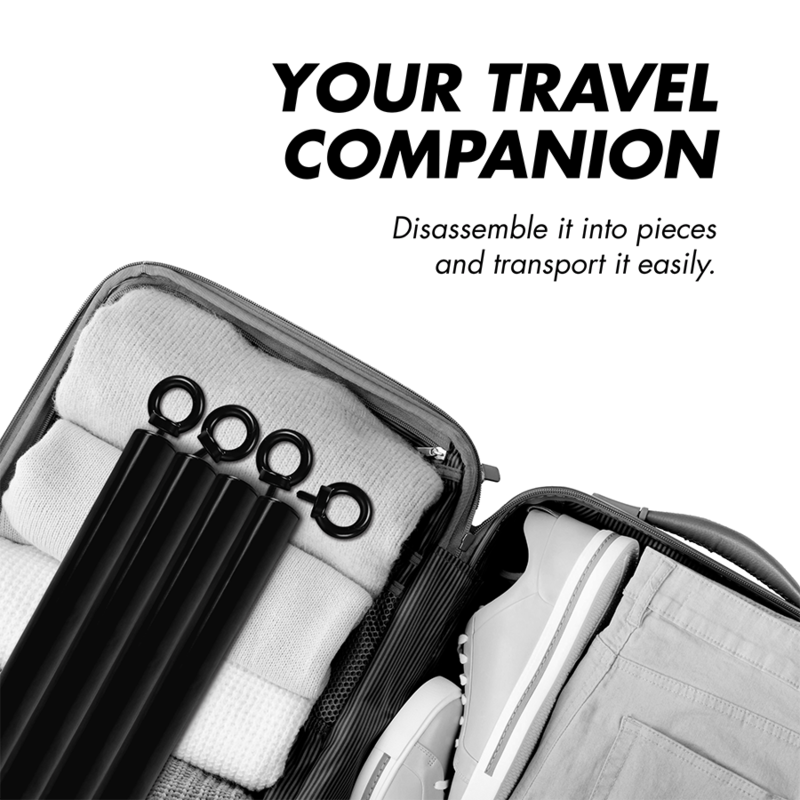 FETYSZ UMIESZANY BONDAGE - REGULOWANY DRĄŻEK ROZDZIELAJĄCY 4 SZTUKI