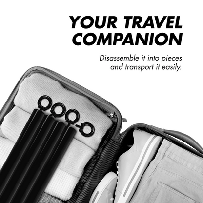 FETYSZ UMIESZANY BONDAGE - REGULOWANY DRĄŻEK ROZDZIELAJĄCY 4 SZTUKI