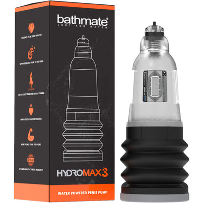 BATHMATE - HYDROMAX 3 PRZEŹROCZYSTY