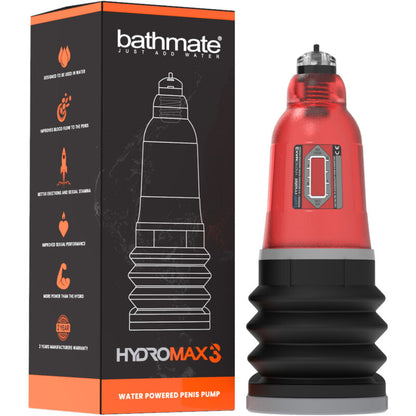 BATHMATE - HYDROMAX 3 CZERWONY