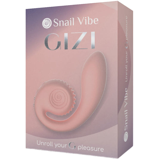 SNAIL VIBE - GIZI DUAL STYMULATOR RÓŻOWY