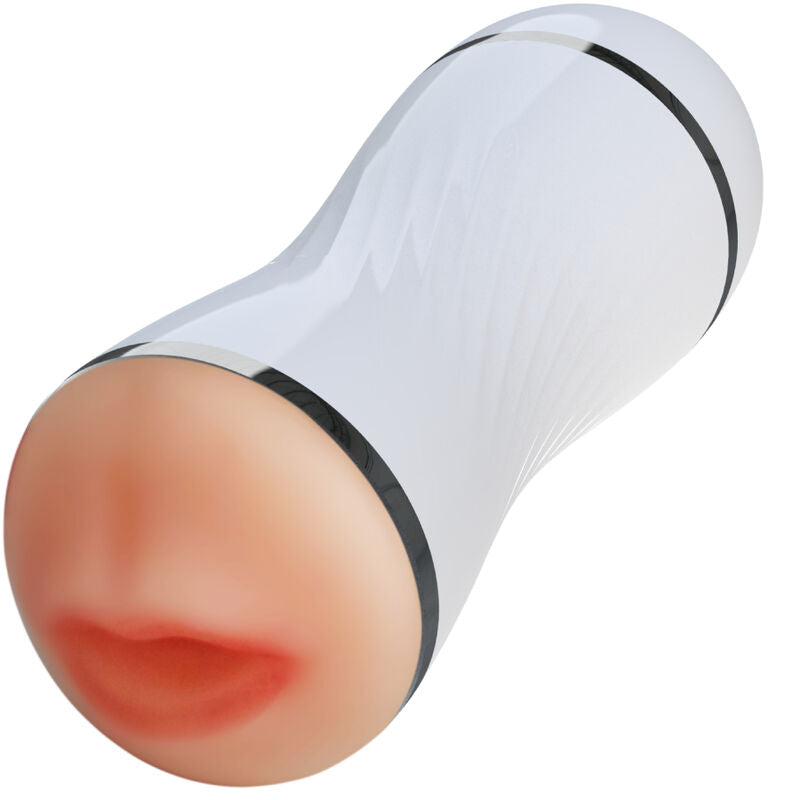 ARMONY - PODWÓJNY MASTURBATOR DO POCHWY I UST BIAŁY