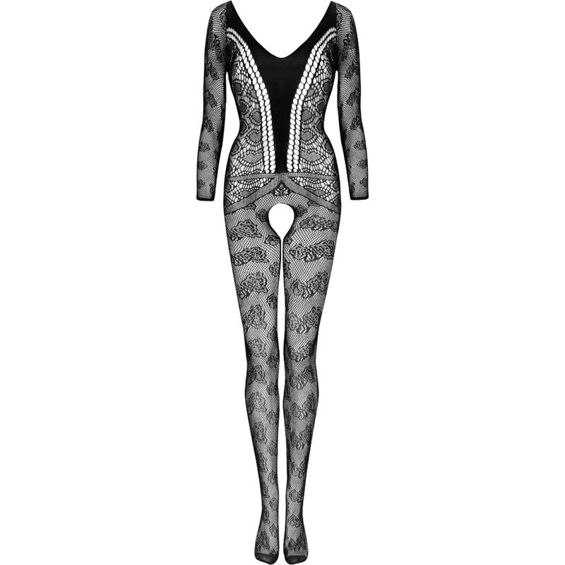 LIVCO CORSETTI FASHION - CORDILL LC 17358 BODYSTOCKING BEZ KROKU CZARNY JEDNORAZOWY ROZMIAR