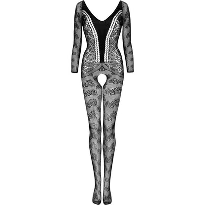 LIVCO CORSETTI FASHION - CORDILL LC 17358 BODYSTOCKING BEZ KROKU CZARNY JEDNORAZOWY ROZMIAR