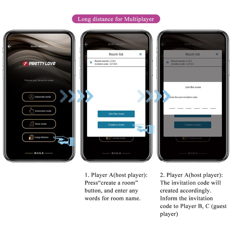 PRETTY LOVE - SIERPIEŃ ZDALNY GLOBALNY WIBRATOR O PODWÓJNEJ PRZYJEMNOŚCI