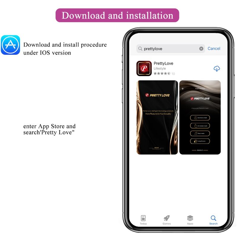 PRETTY LOVE - SIERPIEŃ ZDALNY GLOBALNY WIBRATOR O PODWÓJNEJ PRZYJEMNOŚCI