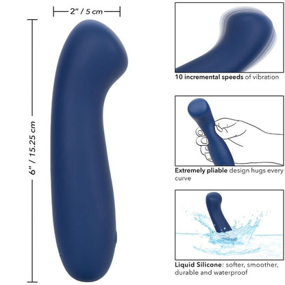 CALEXOTICS - KASZMIROWY SATYNOWY NIEBIESKI
