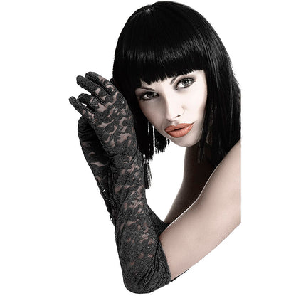 CHILIROSE - CR 3071 RĘKAWICZKI CZERWONE