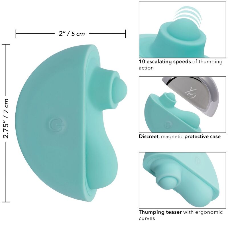 CALEXOTICS - OVATION ACCLAIM STYMULATOR AQUA GREEN