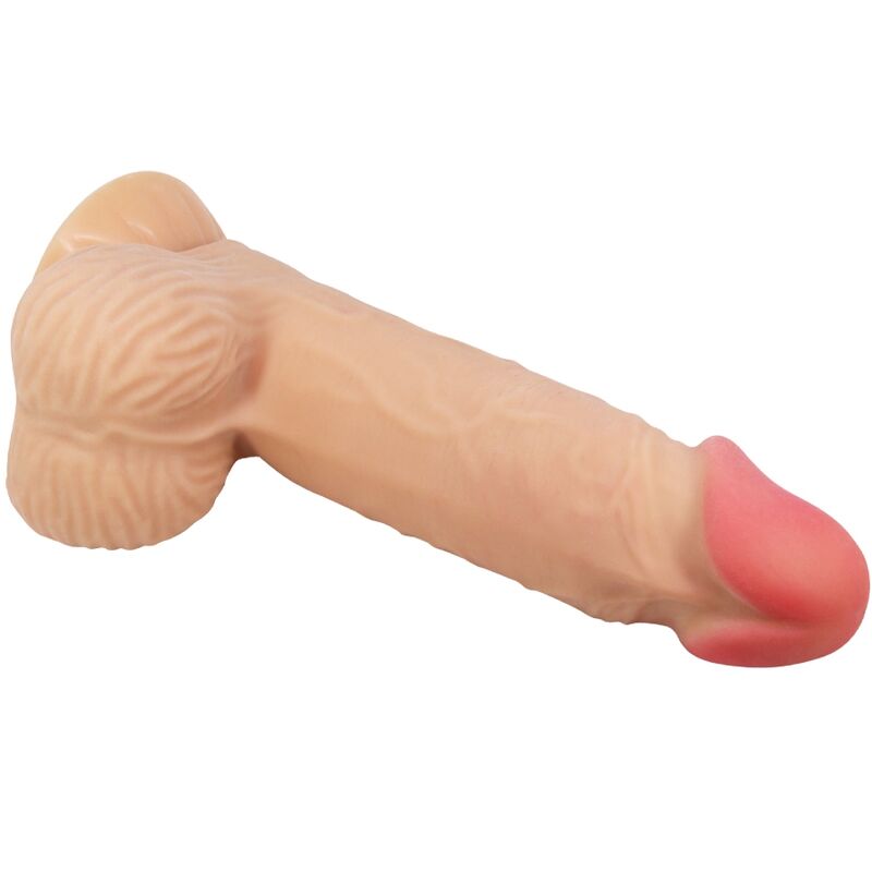 PRETTY LOVE - SERIA PRZESUWNA SKÓRA REALISTYCZNY DILDO Z PRZESUWNĄ PRZYSSAWKĄ 20,6 CM