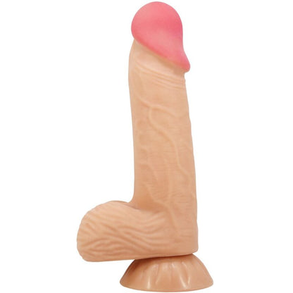 PRETTY LOVE - SERIA PRZESUWNA SKÓRA REALISTYCZNY DILDO Z PRZESUWNĄ PRZYSSAWKĄ 20,6 CM