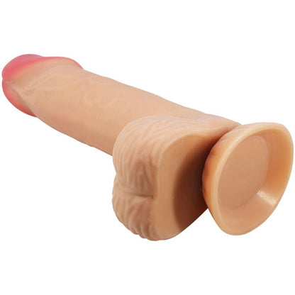 PRETTY LOVE - SERIA PRZESUWNA SKÓRA REALISTYCZNY DILDO Z PRZESUWNĄ PRZYSSAWKĄ 20,6 CM
