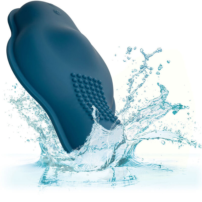 CALEXOTICS - MASAŻER DLA JEŹDŹCÓW Z PODWÓJNYM SILNIKIEM PILOTEM NIEBIESKI