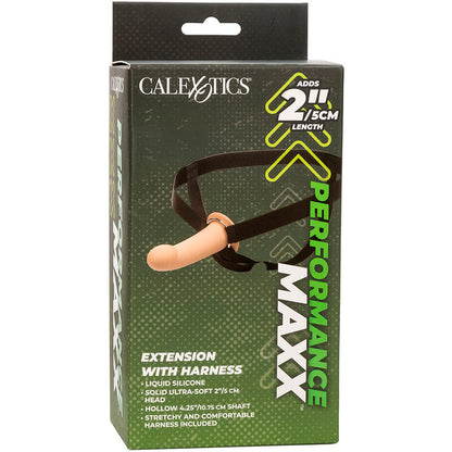 CALEXOTICS - PRZEDŁUŻENIE PERFORMANCE MAXX Z UPRZĘŻAMI LIGHT SKIN