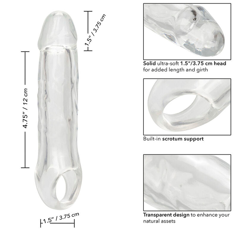 CALEXOTICS - PERFORMANCE MAXX CLEAR EXTENSION 6,5 PRZEŹROCZYSTY