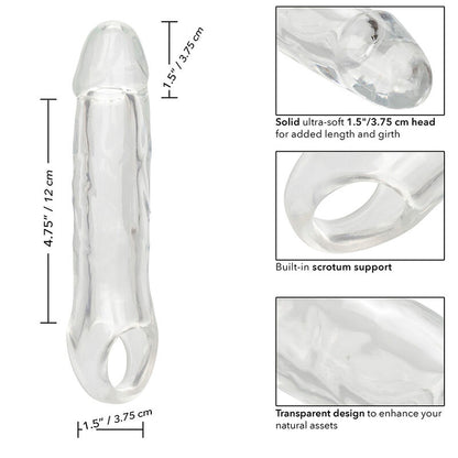 CALEXOTICS - PERFORMANCE MAXX CLEAR EXTENSION 6,5 PRZEŹROCZYSTY