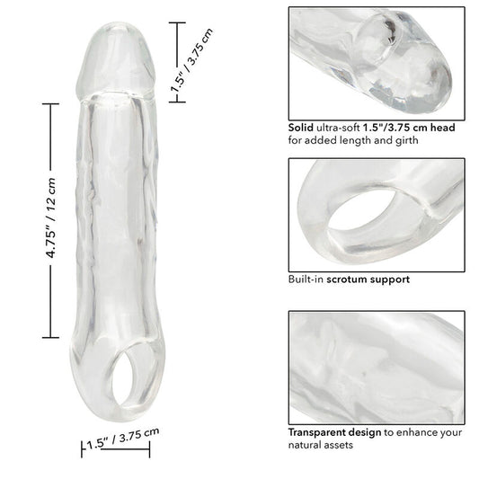 CALEXOTICS - PERFORMANCE MAXX CLEAR EXTENSION 6,5 PRZEŹROCZYSTY