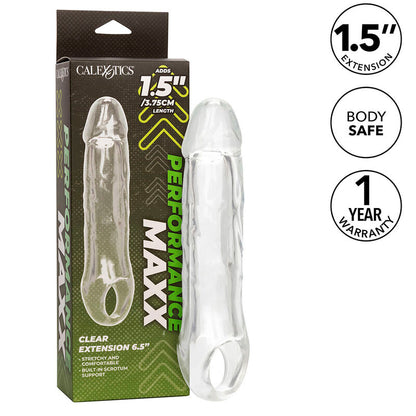 CALEXOTICS - PERFORMANCE MAXX CLEAR EXTENSION 6,5 PRZEŹROCZYSTY