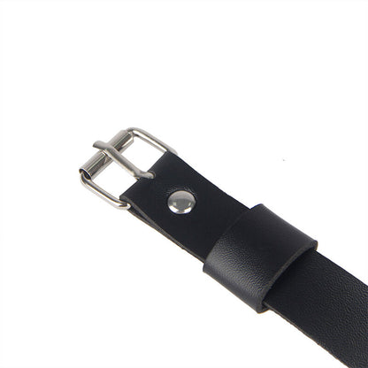 SUBBLIME - SKÓRZANA UPRZĄŻ CHAINLEG CZARNA JEDNORAZOWA