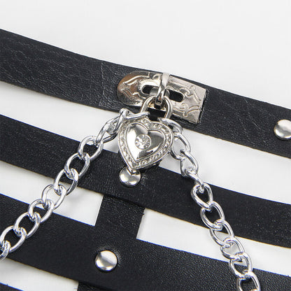 SUBBLIME - GORSET Z ŁAŃCUSZKIEM, ROZMIAR JEDNORAZOWY