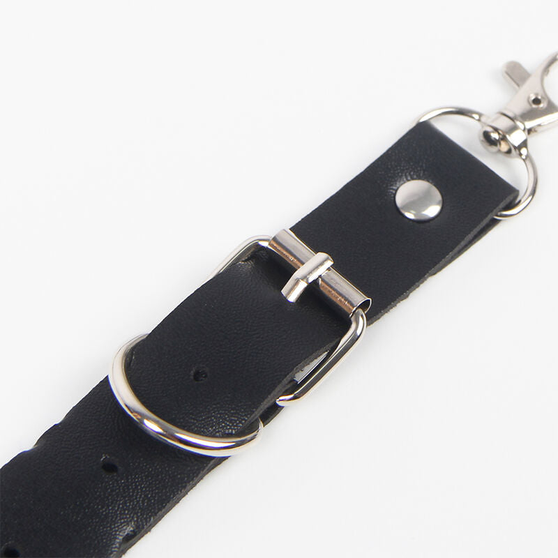 SUBBLIME - UPRZĄŻ DO PASÓW I PODWIĄZEK Z KÓŁKAMI I ŁAŃCUSZKIEM, ROZMIAR JEDNORAZOWY