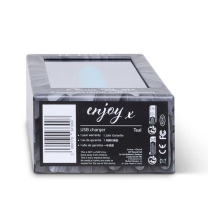 JE JOUE - turkusowy klasyczny wibrator kulkowy