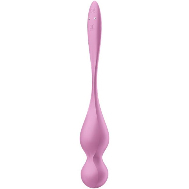 SATISFYER - WIBRACYJNE KULKI KEGLA LOVE BIRDS RÓŻOWE