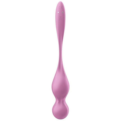 SATISFYER - WIBRACYJNE KULKI KEGLA LOVE BIRDS RÓŻOWE