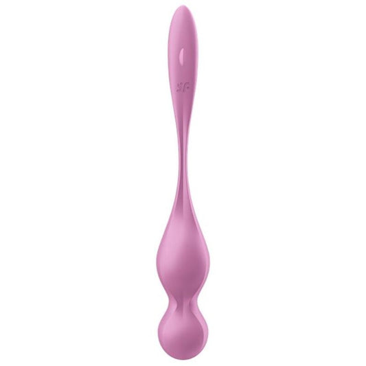SATISFYER - WIBRACYJNE KULKI KEGLA LOVE BIRDS RÓŻOWE