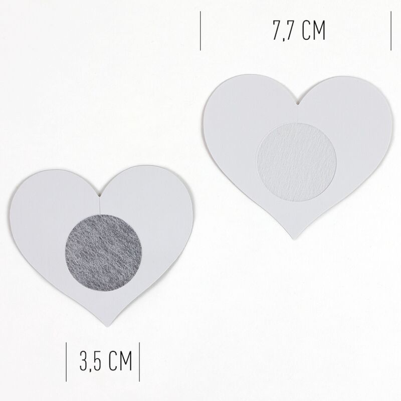 TAJEMNICZA ZABAWA - WOW CYCKI! NAKŁADKI NA SUTKI W KSZTAŁCIE SERCA