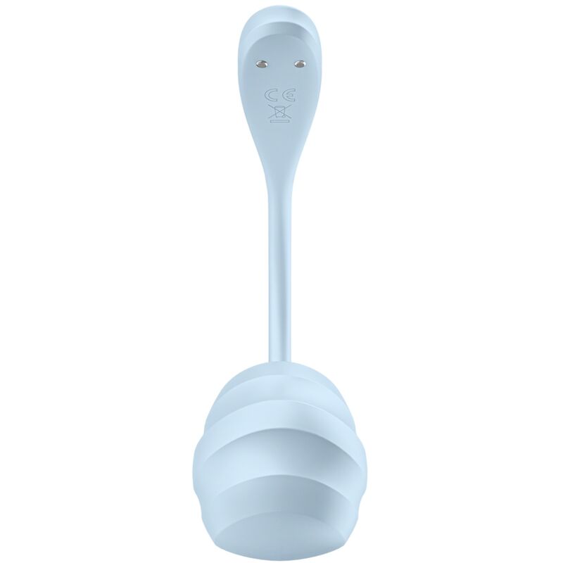 SATISFYER - SMOOTH PETAL STYMULATOR PUNKTU G, NIEBIESKI, DARMOWA APLIKACJA