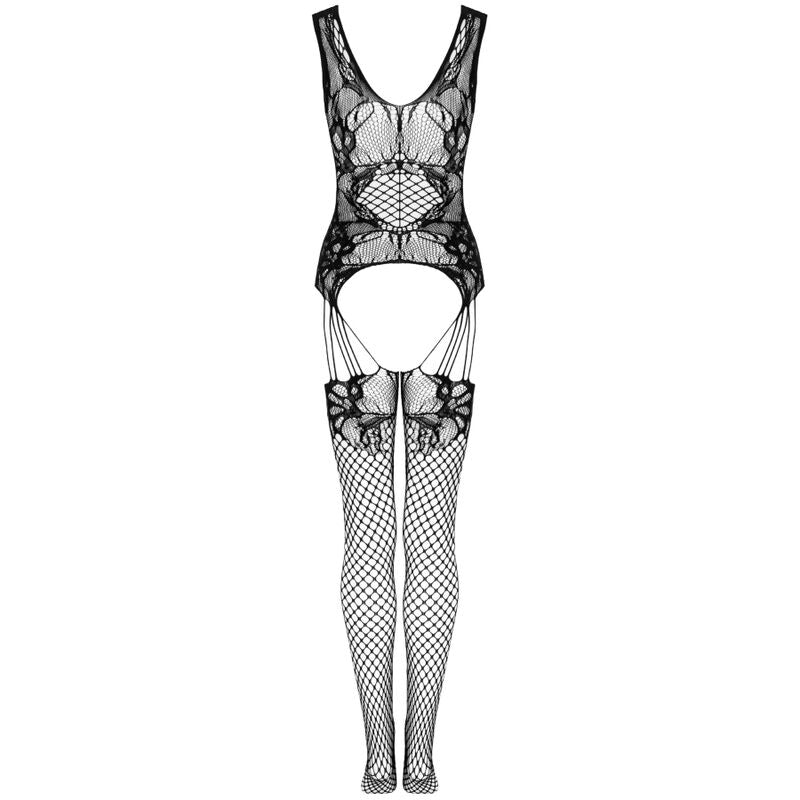 LIVCO CORSETTI FASHION - JULOVE BODYSTOCKING CZARNY ROZMIAR JEDNORAZOWY