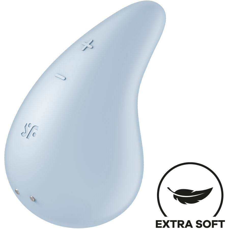 SATISFYER - WIBRATOR DEW DROP LAY-ON WHITE
