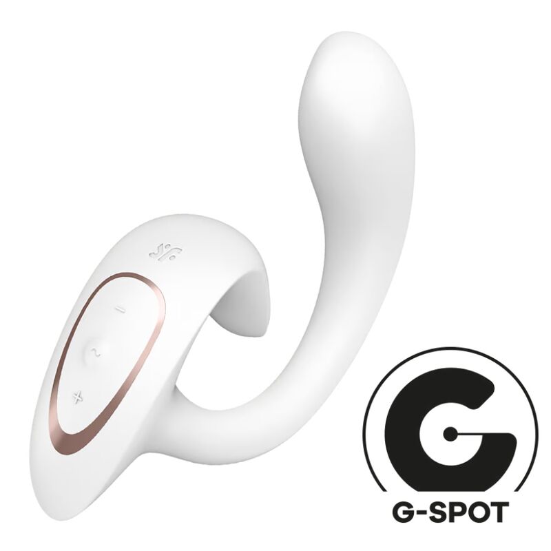 SATISFYER - G jak Goddess 1 Wibrator Królik Biały