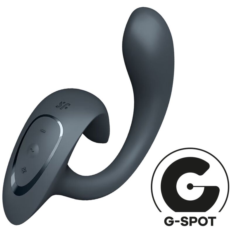 SATISFYER - G FOR GODDESS 1 WIBRATOR KRÓLIK CIEMNOSZARY