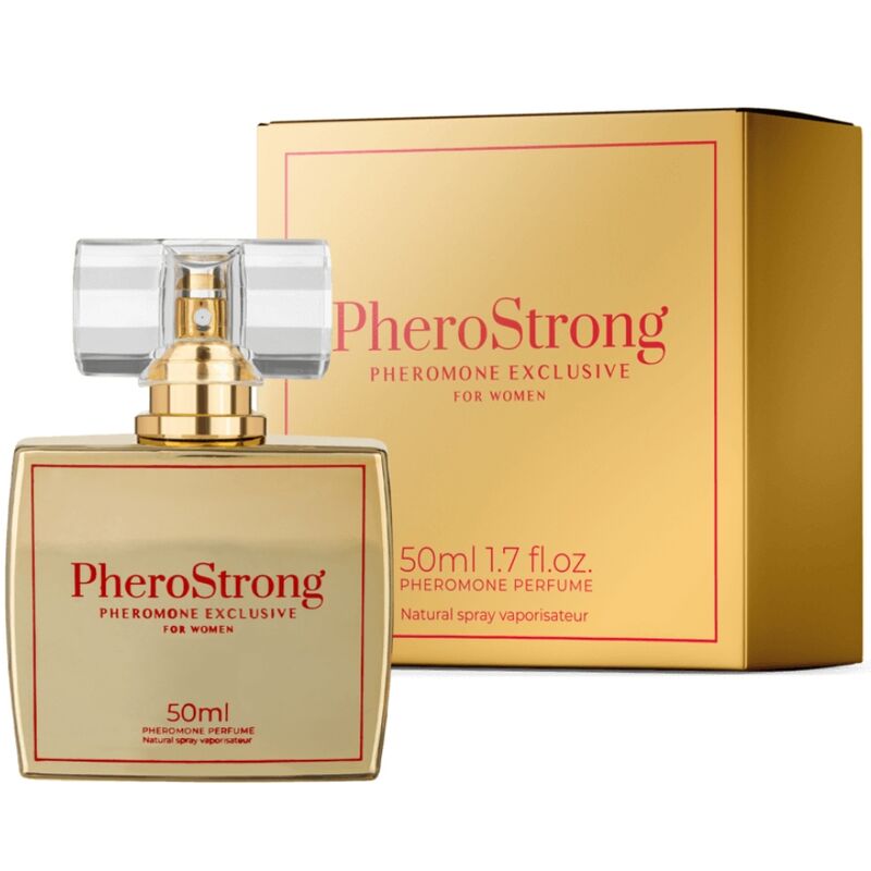 PHEROSTRONG - PERFUMY Z FEROMONAMI WYŁĄCZNIE DLA KOBIET 50 ML